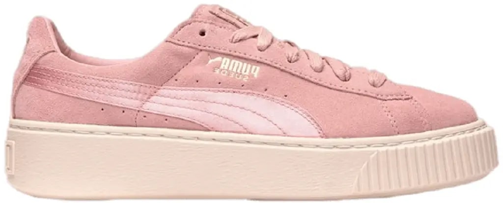 Giày Puma Suede Platform Satin 'Silver Pink' 365828-03 — kich-thuoc: 38.5