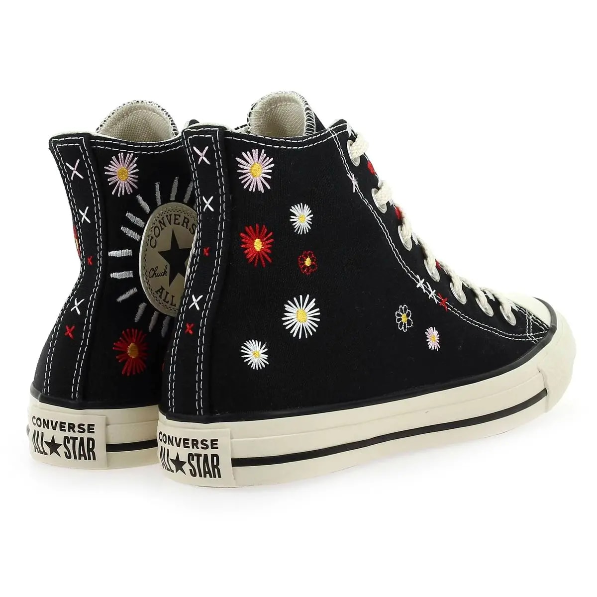 Giày Converse Wmns Chuck Taylor All Star High 'Daisy Embroidery Black' 567993C — ảnh 4
