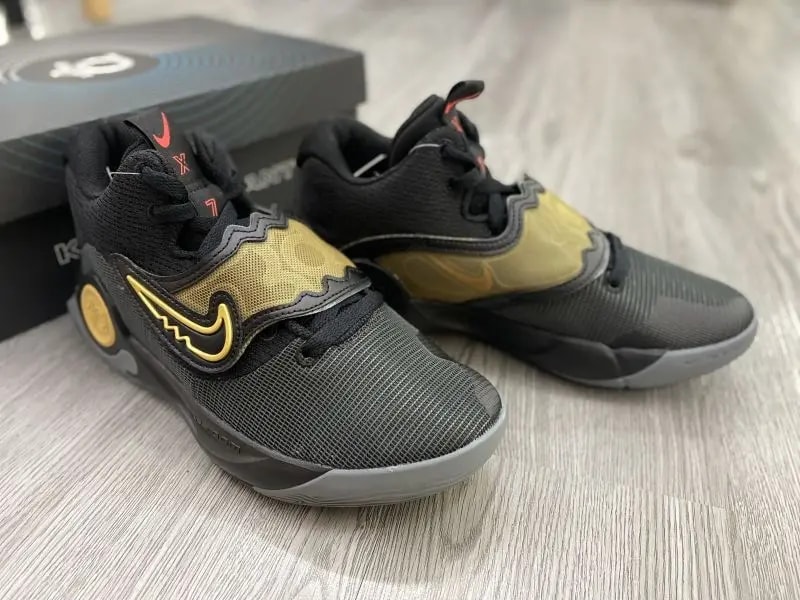 Giày Nike KD Trey 5 X EP 'Black Metallic Gold' DJ7554-010 — ảnh 2