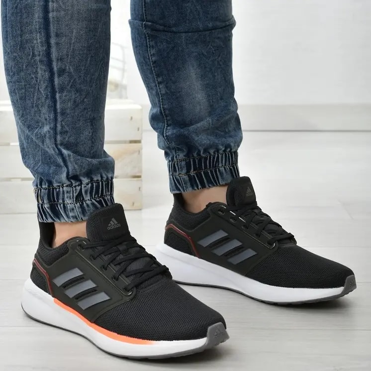 Giày Adidas EQ19 Run 'Black Screaming Orange' H02037 — ảnh 2