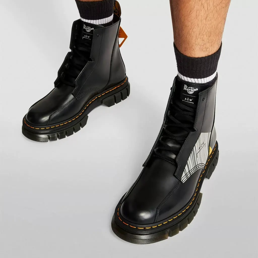 Giày Dr. Martens Rikard A-Cold-Wall* Leather Platform Boots 27923001 — ảnh 3