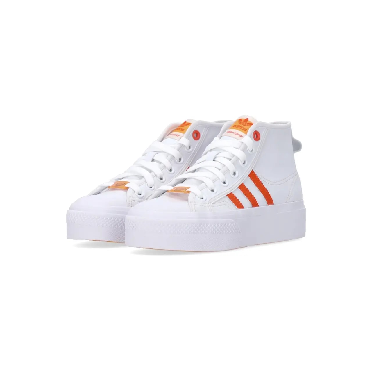 Giày Adidas Nizza Platform Mid Vegan 'Red' GY1897 — ảnh 3