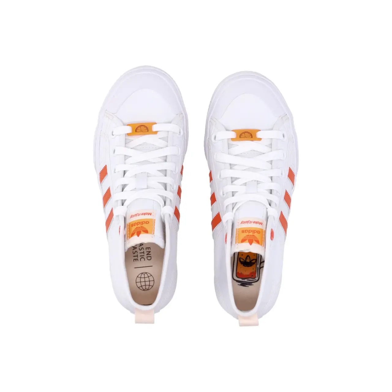 Giày Adidas Nizza Platform Mid Vegan 'Red' GY1897 — ảnh 4