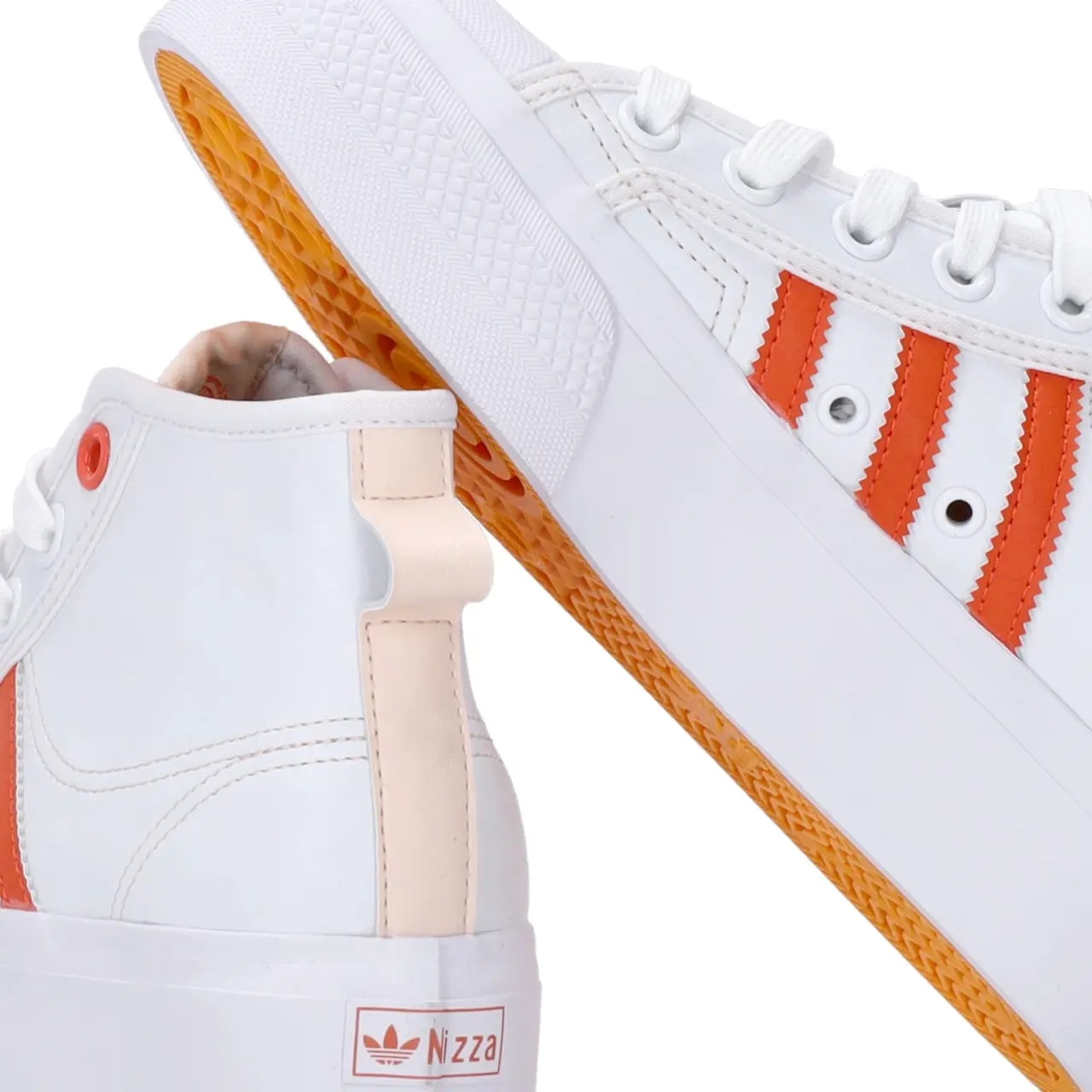 Giày Adidas Nizza Platform Mid Vegan 'Red' GY1897 — ảnh 2