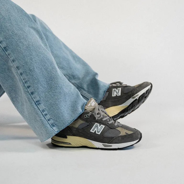 Giày New Balance 991 MiUK '40th Anniversary Grey' W991UKF — ảnh 4
