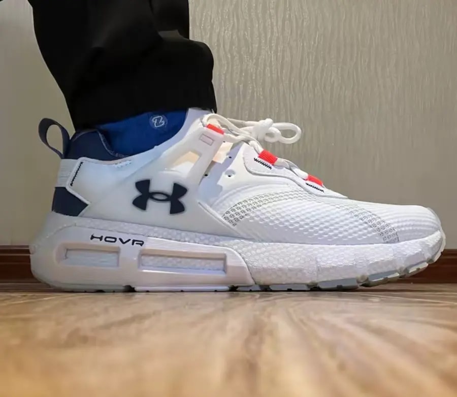 Giày Under Armour HOVR Mega MVMNT White Orange 3023594-104 — ảnh 3