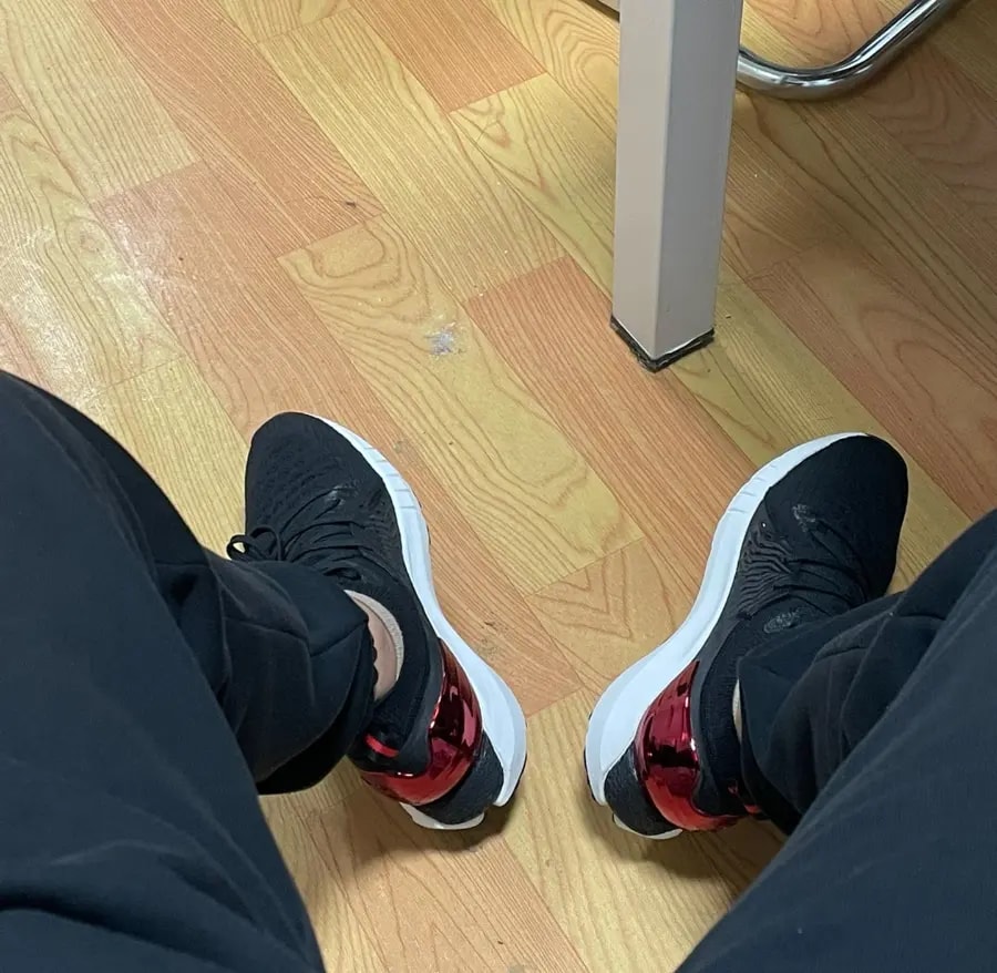 Giày Under Armour HOVR Phantom 'Black Red' 3025351-001 — ảnh 2