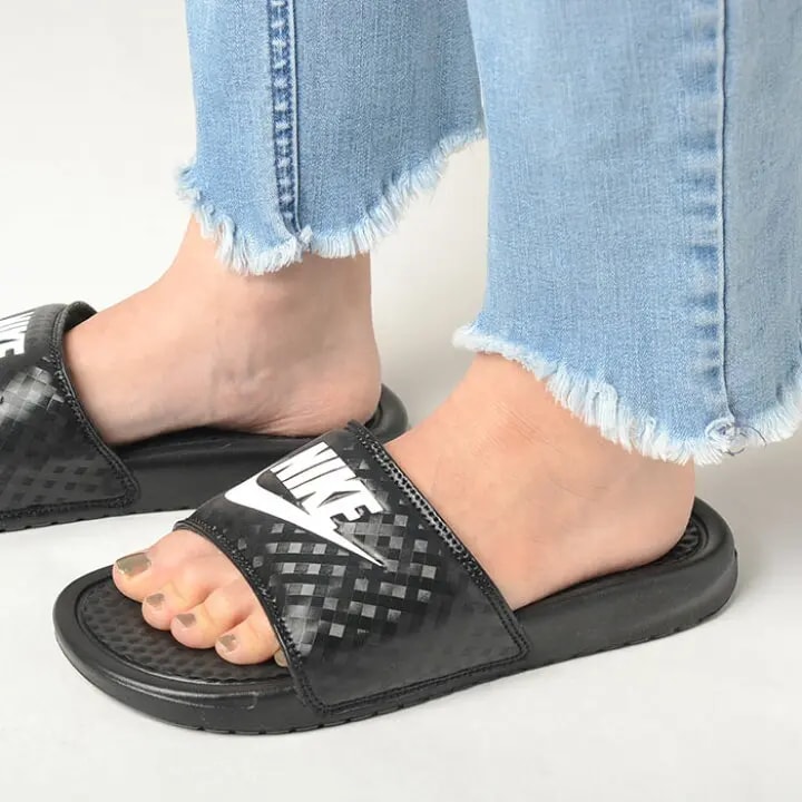 Dép Nike JDI Benassi Slides 'Black Diamond Pattern' 343881-011 — ảnh 4