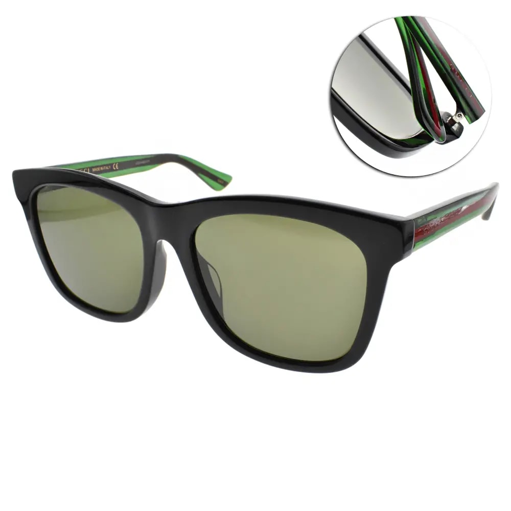 Kính Gucci Green Square GG0057SK-002 — ảnh 2