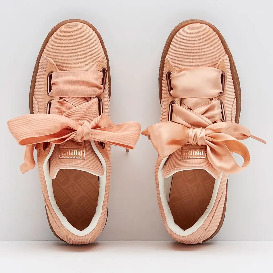 Giày Puma Wmns Basket Heart 'Corduroy' 366729-01 — ảnh 4