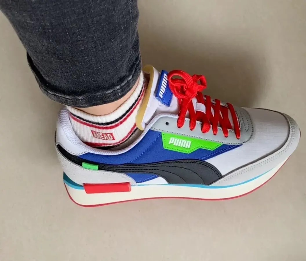 Giày Puma Future Rider Ride On 'Dazzling Blue' 372838-01 — ảnh 2