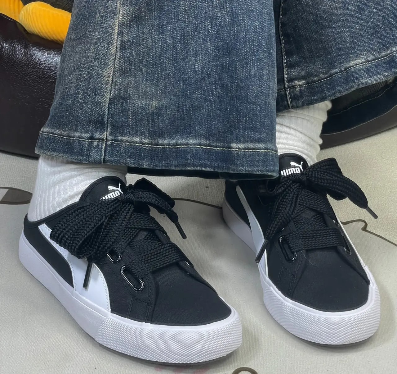 Giày Puma Wmns Bari Mules Ribbon 382331-01 — ảnh 5