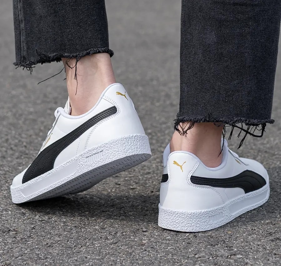 Giày Puma Club Zone 'White Black' 383919-04 — ảnh 3