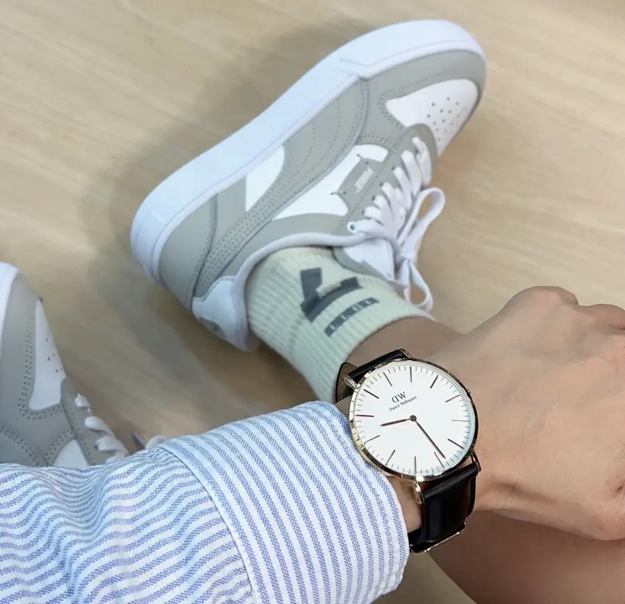 Giày Puma Caven Dime ' White Beige' 384953-11 — ảnh 4