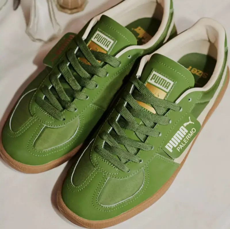 Giày Puma Palermo The Godfather The Wedding 'Green' 385239-01 — ảnh 3