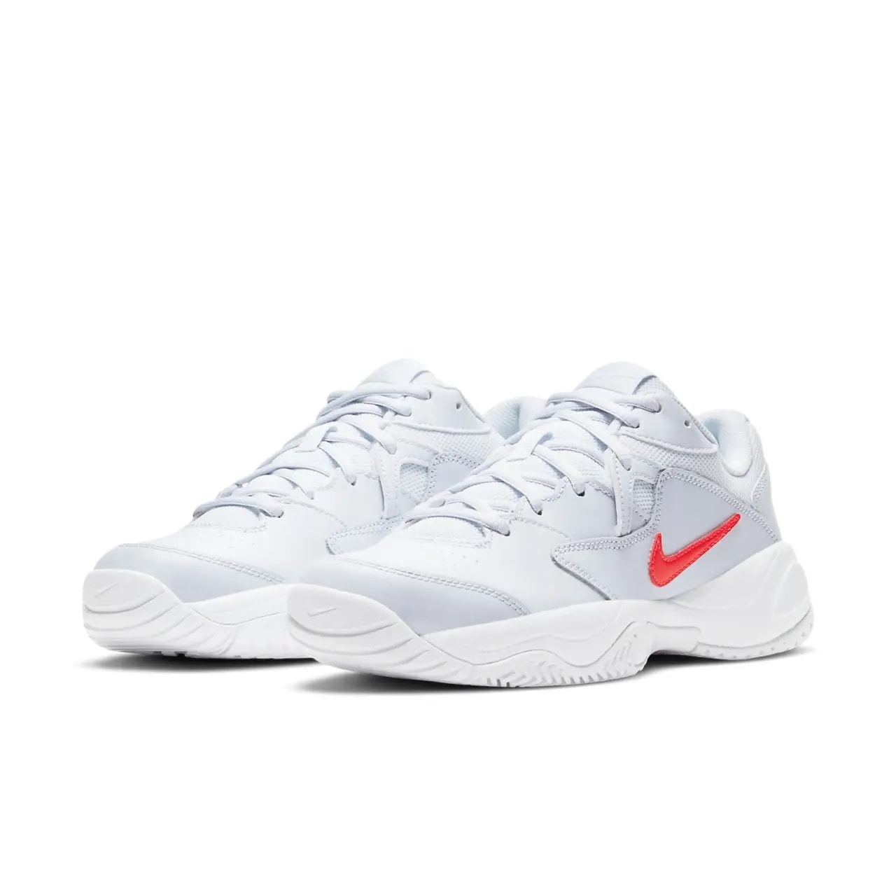 Giày Tennis Nike Wmns Court Lite 2 'Football Grey Bright Crimson' AR8838-005 — ảnh 3