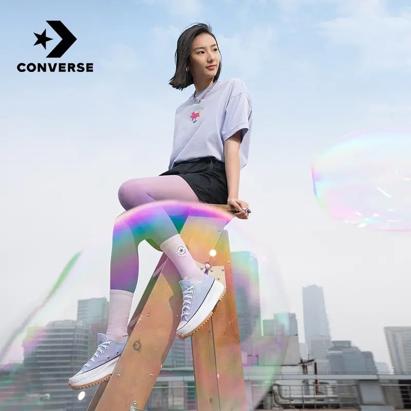 Giày Converse Run Star Hike Serene 'Sapphire White' A02683C — ảnh 3