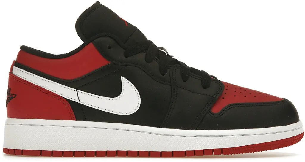Giày Nike Air Jordan 1 Low GS 'Alternate Bred Toe' 553560-066 — kich-thuoc: 40