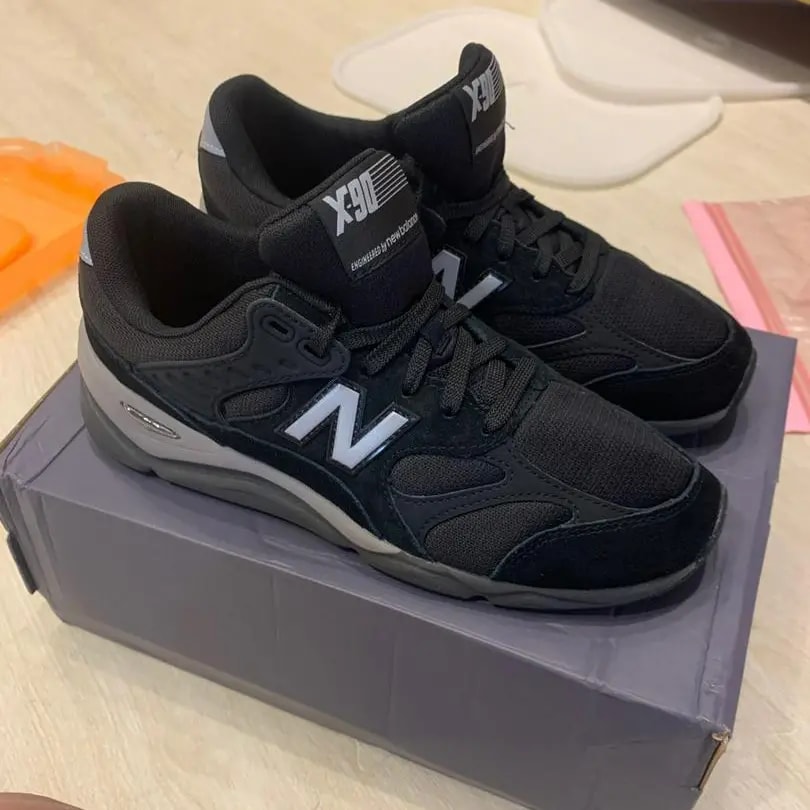 Giày New Balance X90 Black Castlerock MSX90GEA — ảnh 2