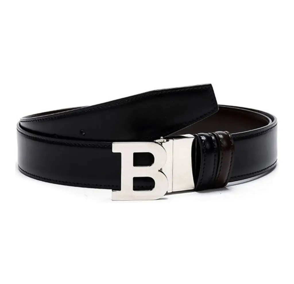 Thắt Lưng Bally B Buckle 35 M 290 Double Sided Belt 6193208
