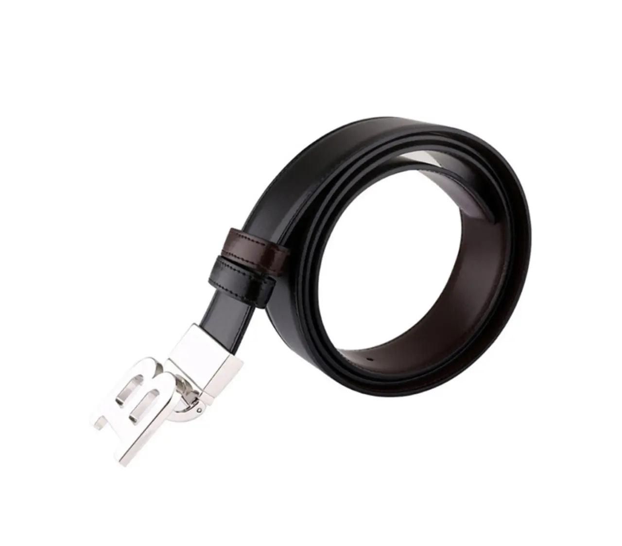 Thắt Lưng Bally B Buckle 35 M 290 Double Sided Belt 6193208 — ảnh 4