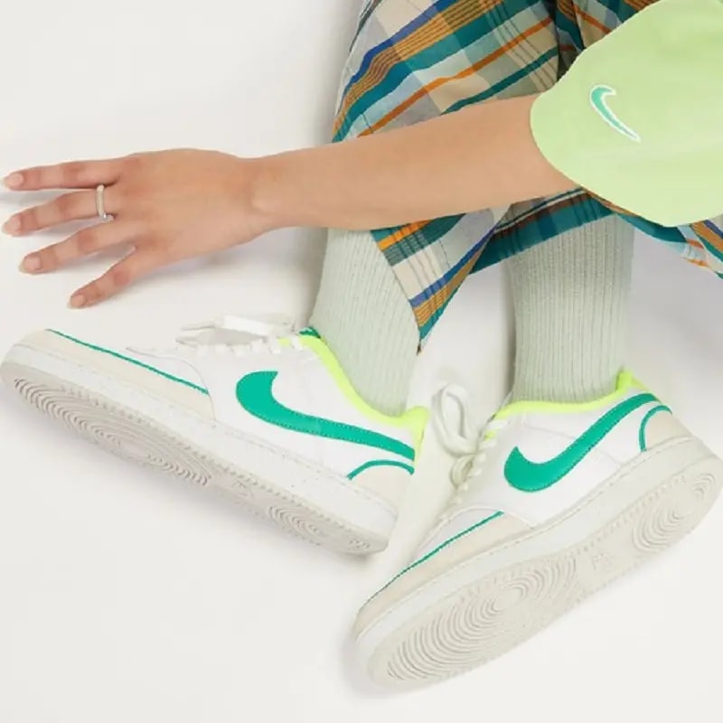 Giày Nike Court Vision Lo Canvas 'Stadium Green' DX2941-100 — ảnh 3