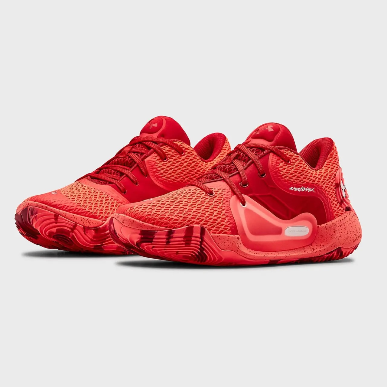 Giày Under Armour Spawn Low II 'Flash Crimson' 3022626-602 — ảnh 4