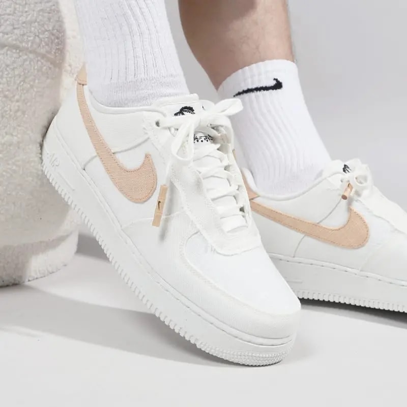 Giày Nike Air Force Low Next Nature 'White Sail' DM0208-100 — ảnh 5