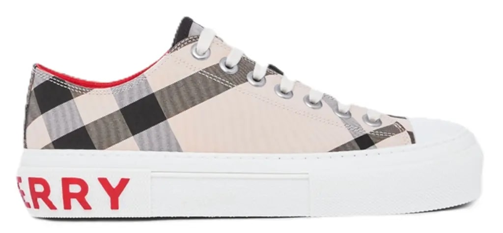 Giày Burberry Check Cotton Sneakers 'Buttermilk' 80525651 — kich-thuoc: lien-he-order