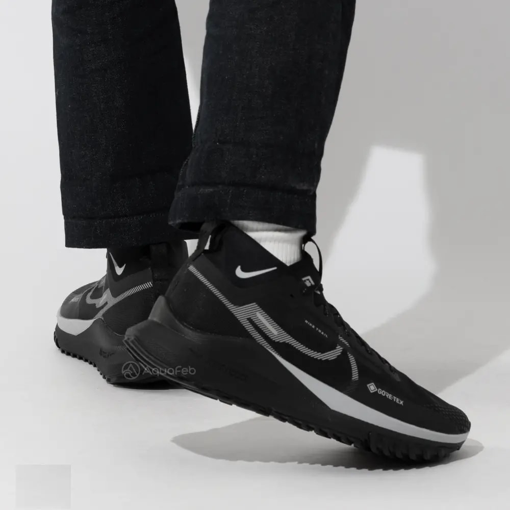 Giày Nike React Pegasus Trail 4 GORE-TEX 'Black Silver' DJ7926-001 — ảnh 3
