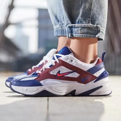 Giày Nike M2K Tekno 'White Bright Crimson' AV4789-107 — ảnh 2
