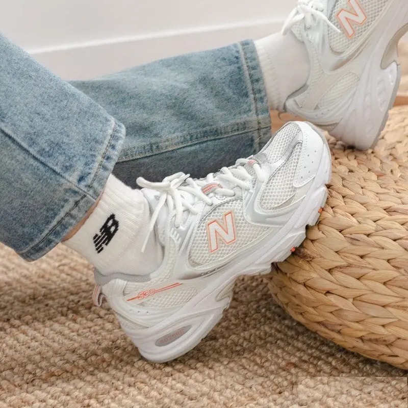 Giày New Balance 530 'White Orange' MR530AC — ảnh 3