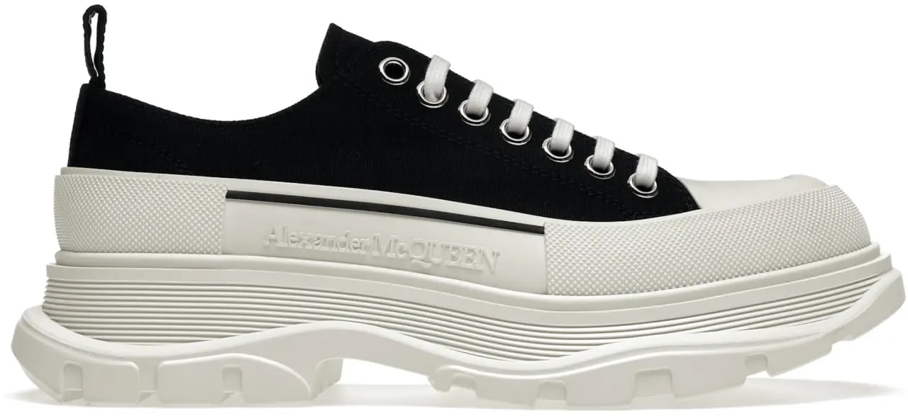 Giày Alexander Mc.Queen Tread Slick 'Black White' — kich-thuoc: lien-he-order