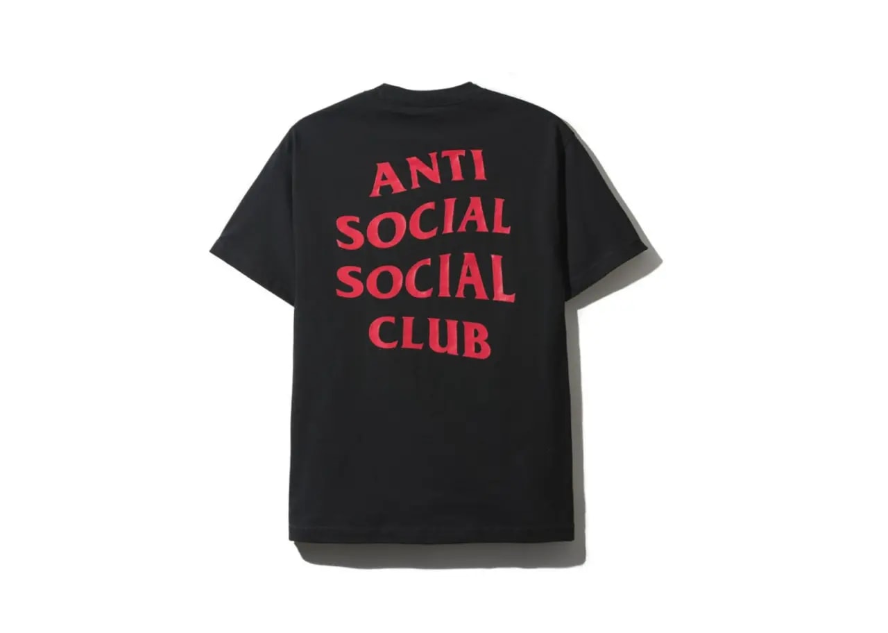 Áo Anti Social Social Club Corn Beef Black Tee — ảnh 2