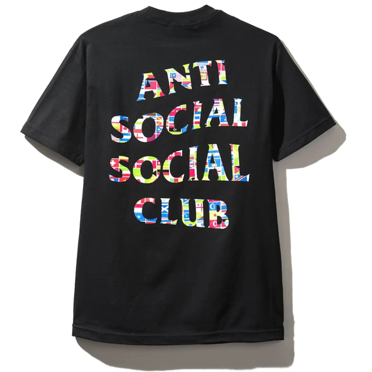 Áo Anti Social Social Club Flag Black Tee — kich-thuoc: L