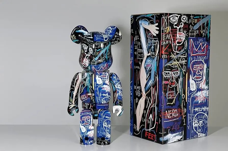 Mô Hình Bearbrick Basquiat Ver 7 — ảnh 3