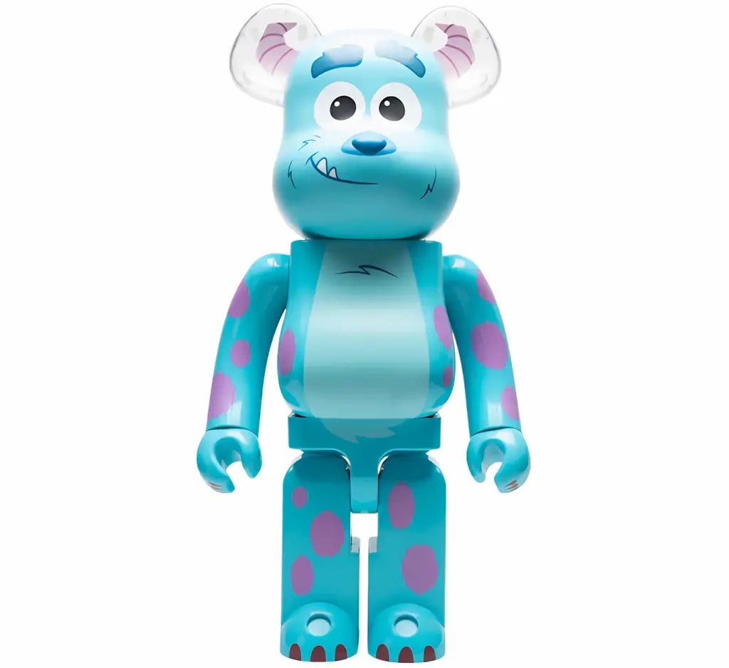 Mô hình Bearbrick Disney Pixar Monsters Inc. Sulley — kich-thuoc: 100% + 400%