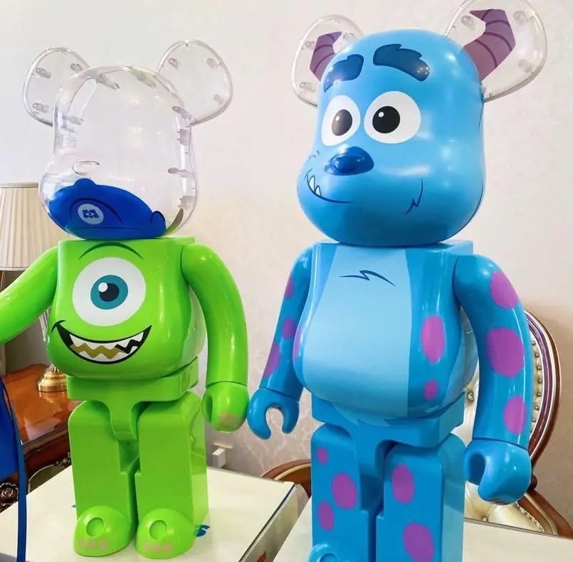 Mô hình Bearbrick Disney Pixar Monsters Inc. Sulley — ảnh 3