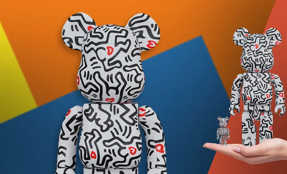 Mô Hình Bearbrick Keith Haring #8 — ảnh 4