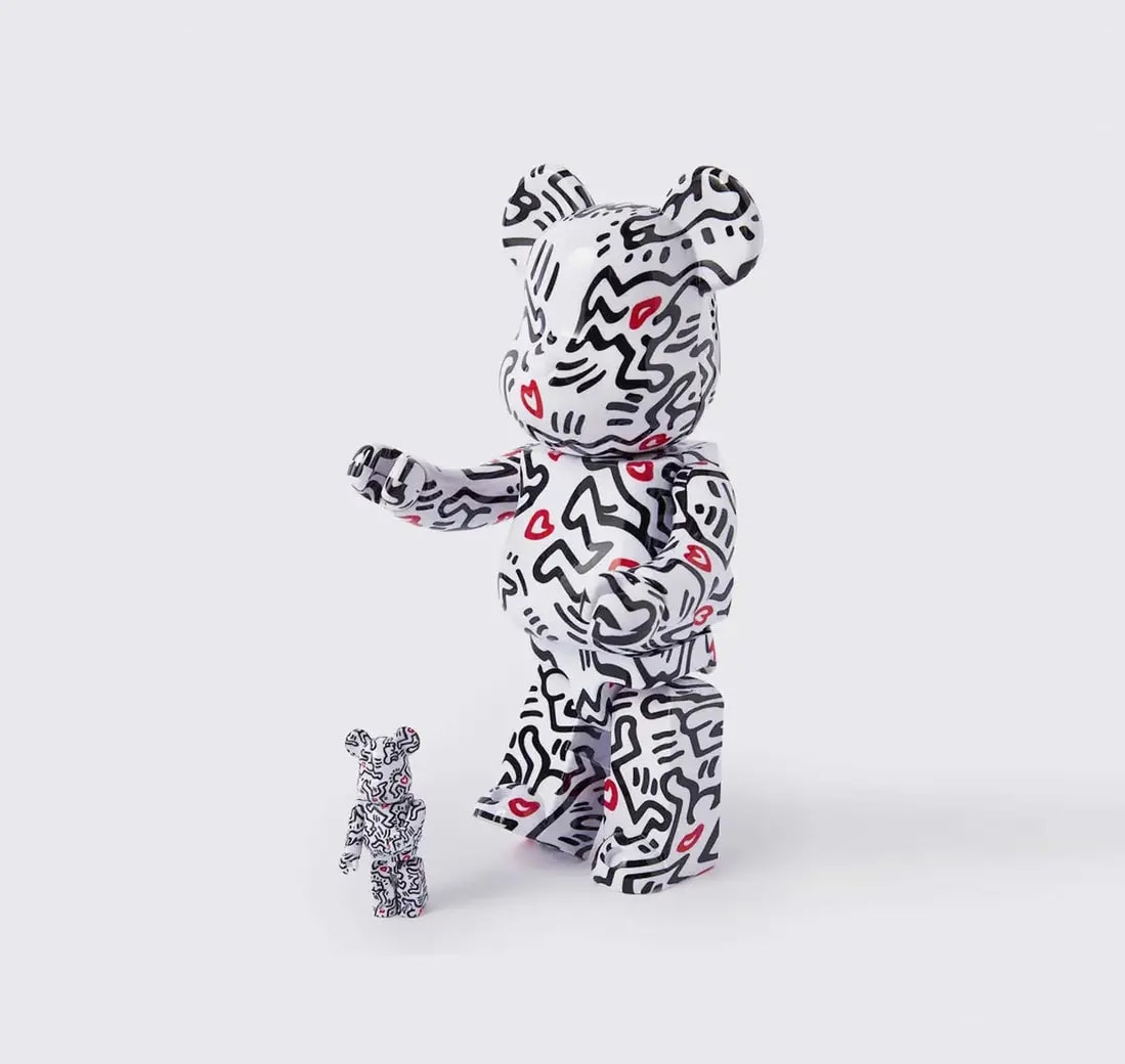 Mô Hình Bearbrick Keith Haring #8 — ảnh 3