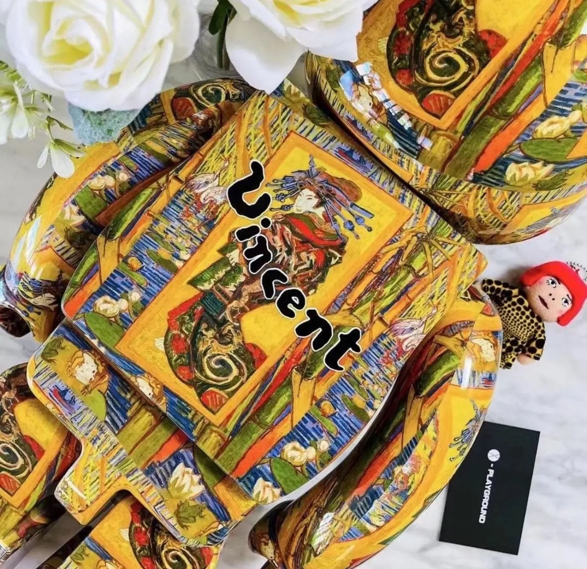 Mô Hình Bearbrick Vangogh Ver 3 — ảnh 2