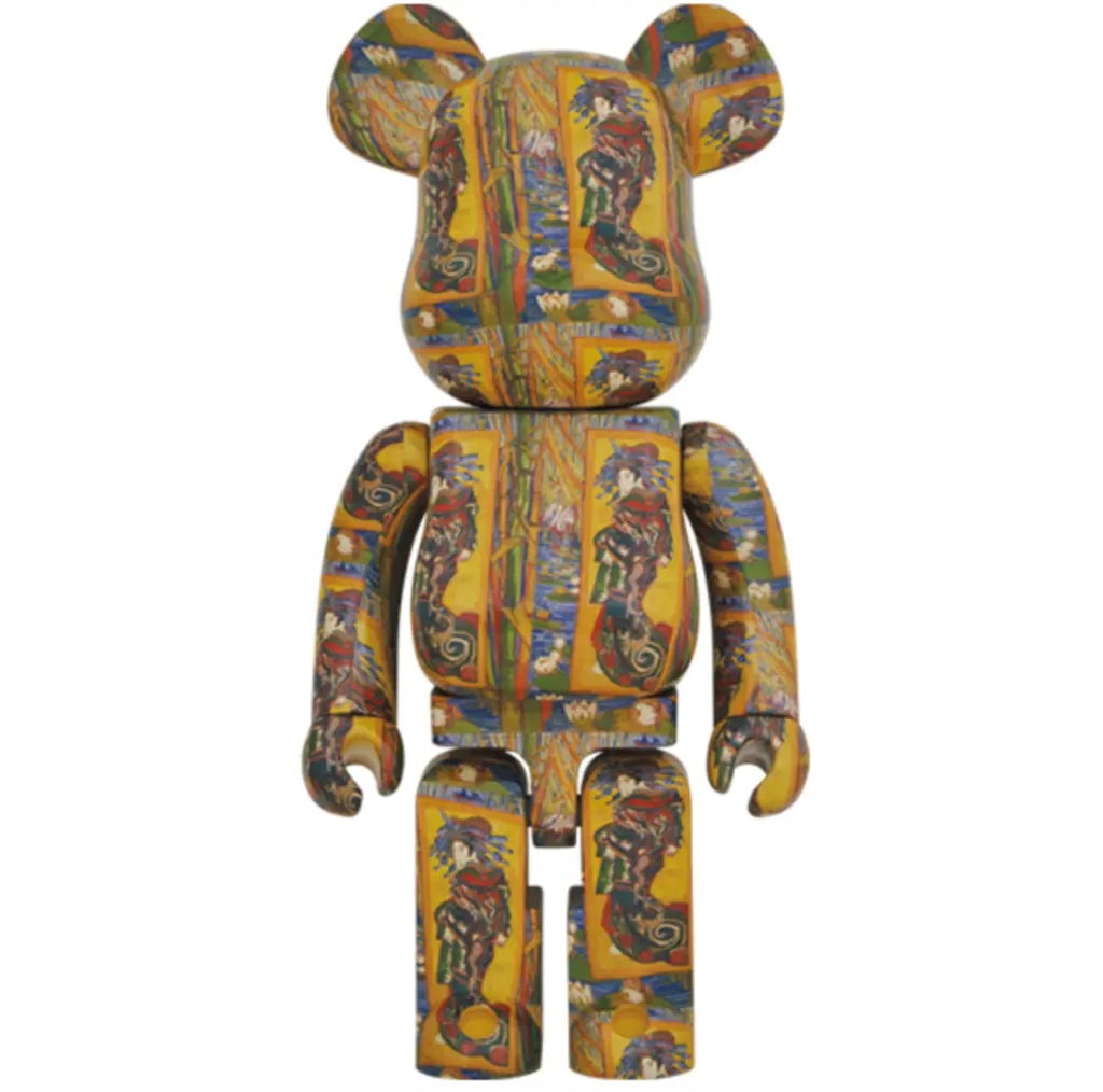Mô Hình Bearbrick Vangogh Ver 3 — kich-thuoc: 100% + 400%