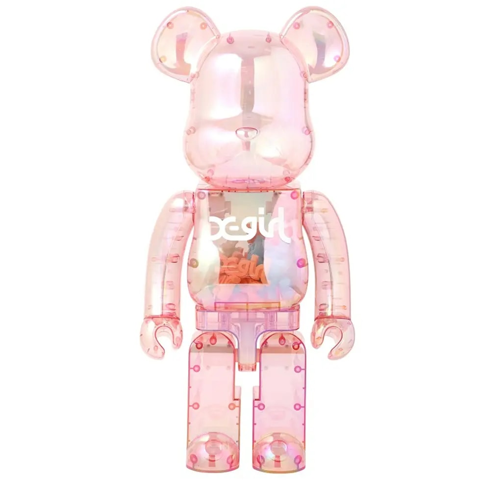 Mô Hình Bearbrick X-Girl 2020 — kich-thuoc: 100% + 400%