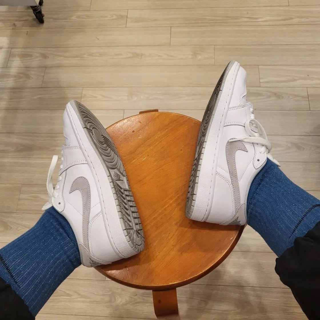 Giày Nike Air Jordan 1 Retro Low OG 'Neutral Grey' 2021 CZ0790-100 — — ảnh 4