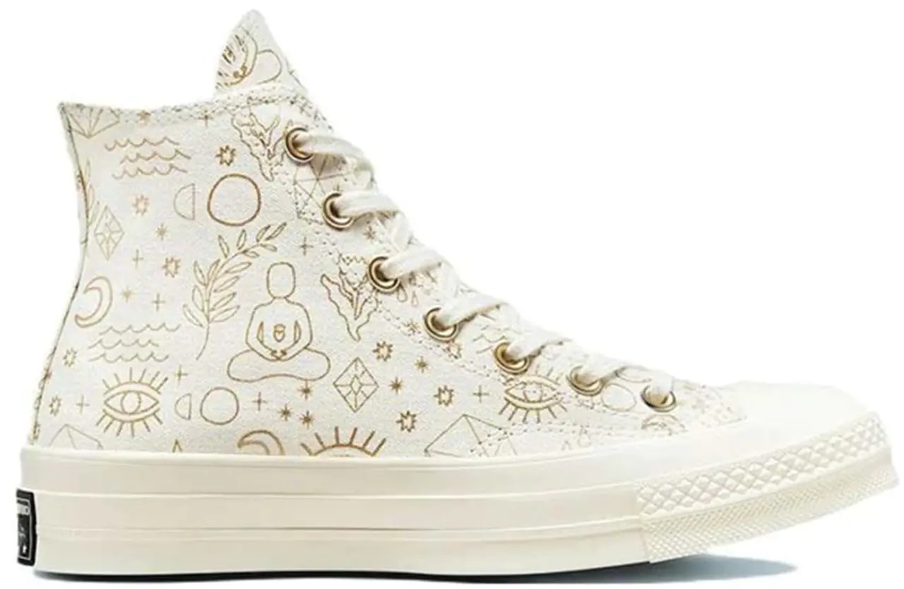 Giày Converse Chuck Taylor All-Star 70 Hi Elements Print 'Egret Gold' A02207C — kich-thuoc: 39