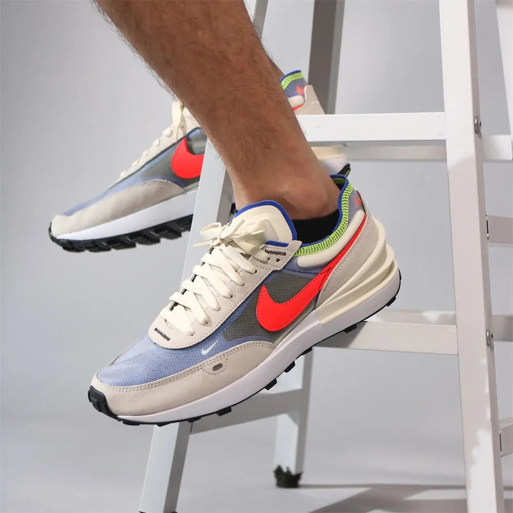 Giày Nike Waffle One 'Coconut Milk Crimson Royal' DA7995-101 — ảnh 3