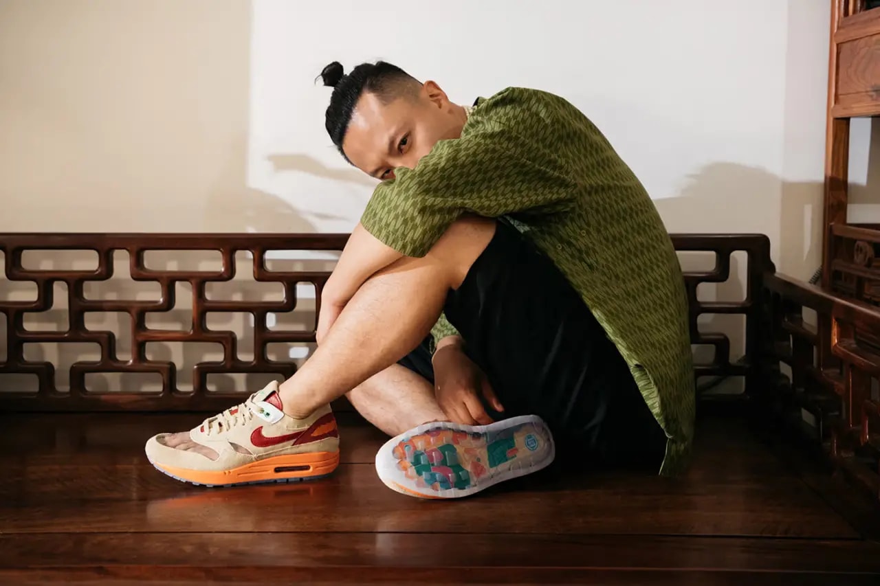 Giày Nike x Clot Air Max 1 'Net' DD1870-100 — ảnh 3
