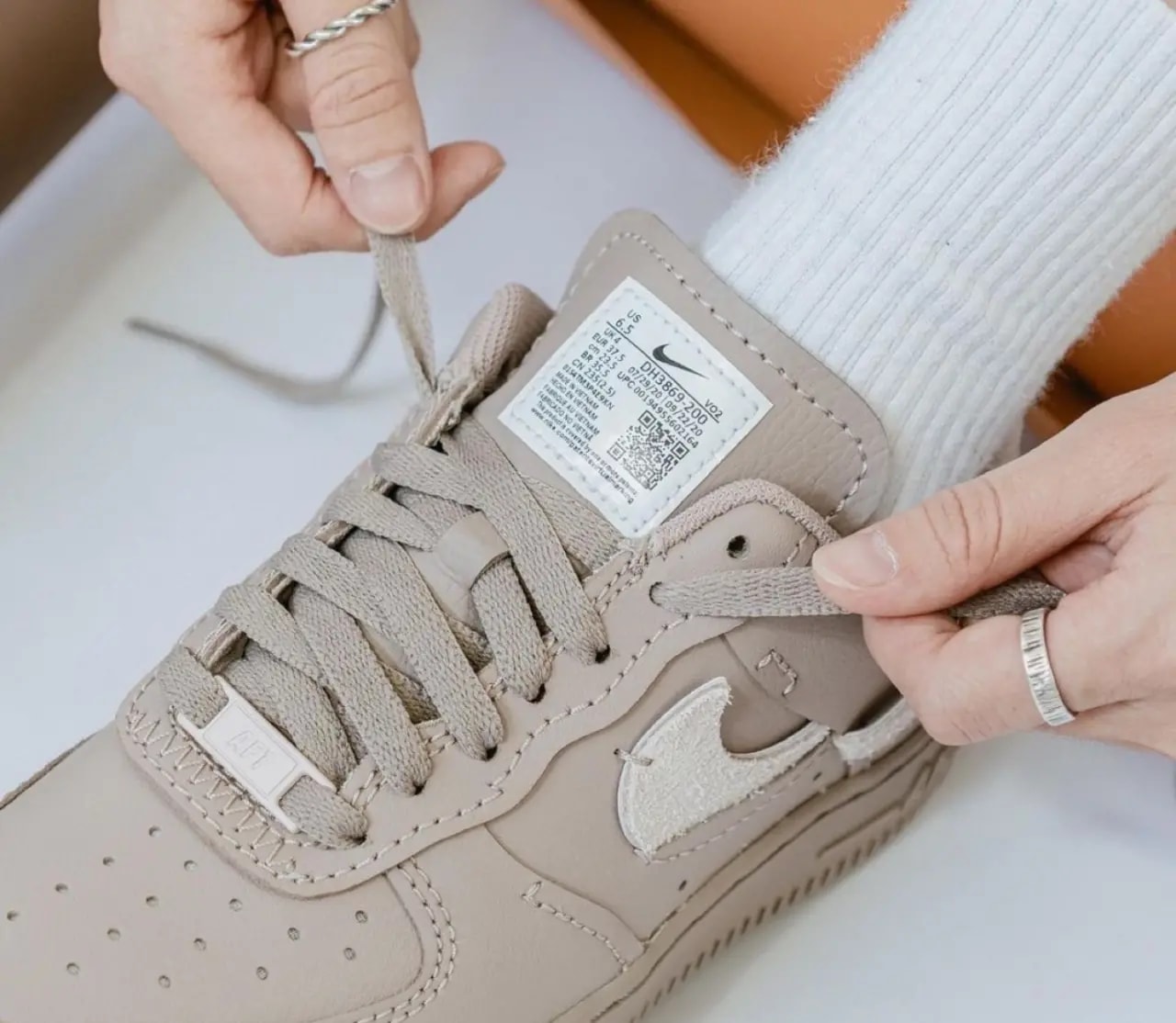 Giày Nike Air Force 1 Low LXX Malt (W) DH3869-200 — ảnh 5