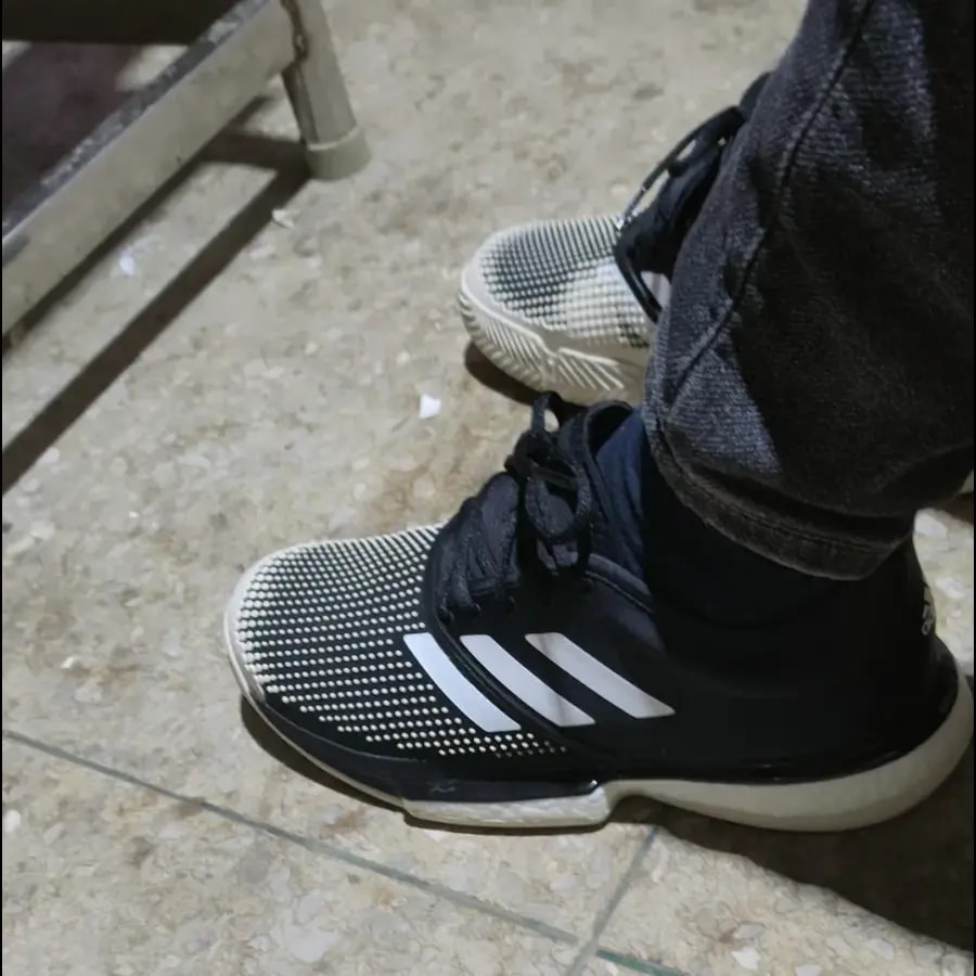 Giày Tennis Adidas SoleCourt Boost Clay 'Black White' G26293 — ảnh 5