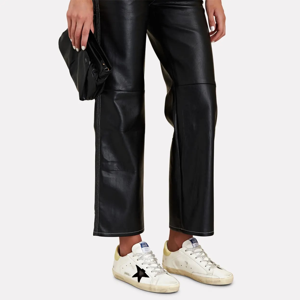 Giày Golden Goose Supper-Star 'White Black' GWF00101 F003192 11171 — ảnh 4